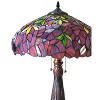 Chloe Lighting Katie Tiffany-style 2 Light Wisteria Table Lamp 16" Shade - 4 of 4