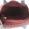 Wrapables Canvas Tote Bag for Women, Casual Cross Body Shoulder Handbag, Redwood - 3 of 4
