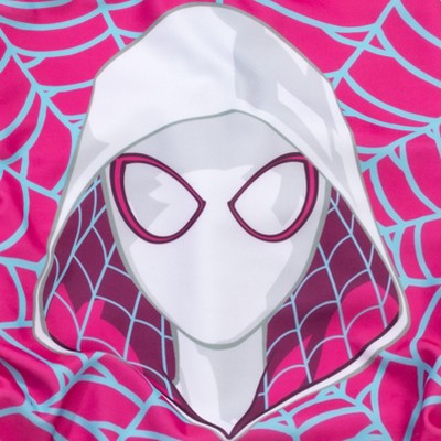 Marvel Spider-Verse Ghost-Spider Little Girls One-Piece Bathing Suit Pink 7-8 — фото 5