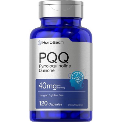Horbaach PQQ Supplement 40mg (Pyrroloquinoline Quinone) | 120 Capsules