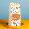 Big Dot of Happiness Happy Thanksgiving Popcorn Bags, Fall Harvest Party Favor Snack Treats, Free-Standing Individual White Paper Bags - 25 Count - 3 of 4