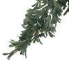 GDFStudio Mina 54.50" Foot Artificial Snowberry Garland/Wreath - 3 of 4