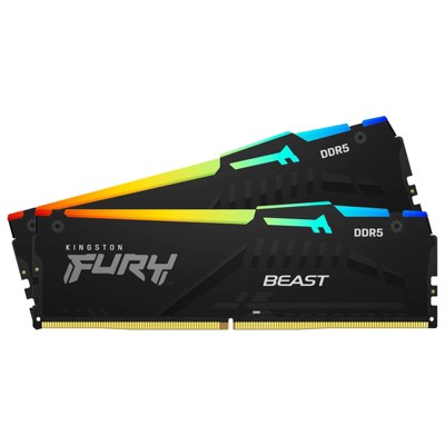 Kingston FURY Beast 16GB 2 x 8GB DDR5 SDRAM Memory Kit KF552C40BBAK216