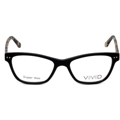 Calabria Viv Designer Reading Glasses 12500 in Red ; Demo Lens