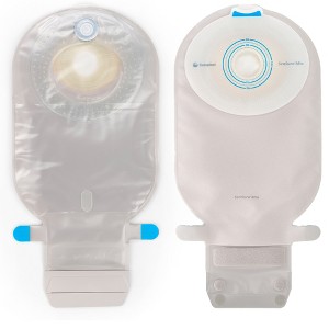 SenSura Mio Ostomy Pouch Drainable 1" Stoma 11 Inch Length, Maxi 1pc System Transparent Gray 10482, 10 Ct - 1 of 4