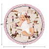 Sweet Jojo Designs Girl Baby Tummy Time Playmat Western Cowgirl Pink Brown and Beige - 4 of 4