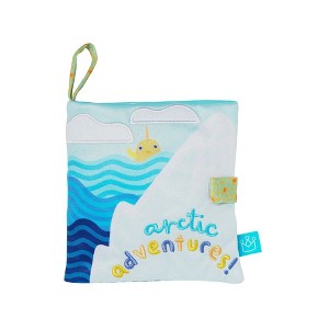 Manhattan Toy Arctic Adventure Machine Washable Soft Bath Time Activity Book for Infants and Toddlers - 1 of 4