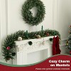 Vitalismo 6ft Artificial Christmas Garland Realistic Cypress Garland + Faux Pine Cones Berries Dead Branches for Fireplace Stairs Railing Dining Table - 2 of 4