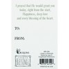 Dicksons Said A Prayer for You Green Floral 3 x 2 Paper Itty Bitty Bookmark Pack of 24 - 2 of 2