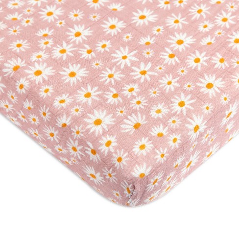 Babyletto Daisy Muslin Mini Crib Sheet