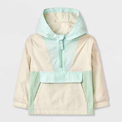 Toddler Boys' Solid Colorblock Anorak Jacket - Cat & Jack™