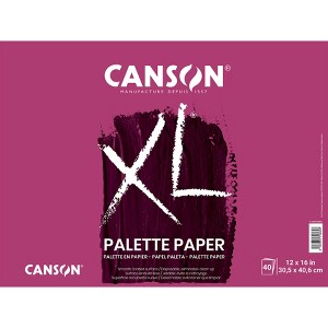 Canson XL Series Palette Pad, Foldover Binding, 10 Sheet, 12x16 inch, 1 Count - 1 of 3