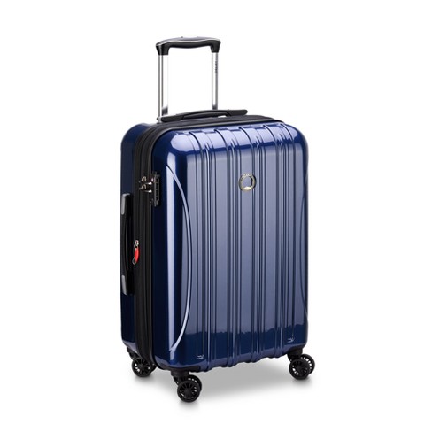 Delsey Paris Aero Expandable Hardside Carry On Spinner Suitcase Blue Target