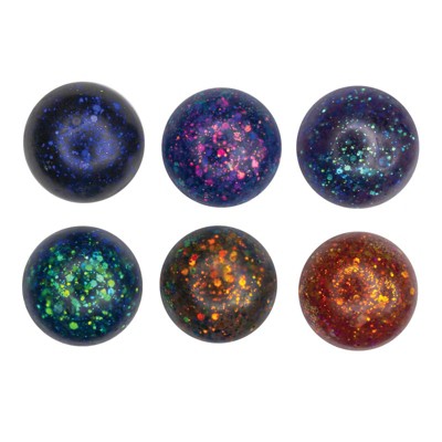 Geddes Iridescent Glitter Balls - 12 per display
