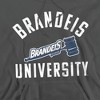 Brandeis University Official Brandeis Judges Logo Adult Pull-Over Hoodie - 2 of 4