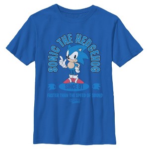 Boys Sonic the Hedgehog Faster Than the Speed of Sound T Shirt - 1 of 4