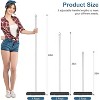 SetSail Floor Scrub Brush with 48-Inch Long Adjustable Handle 2 in 1 Scrape Brush - 2 of 3