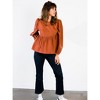 ABLE Women's Lauren Babydoll Top - 4 of 4
