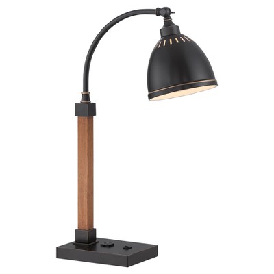 Maurizio Desk Lamp Dark Bronze (Includes CFL Light Bulb) - Lite Source image 1