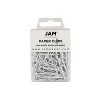 JAM Paper Small Paper Clips White 2 Packs of 100 (2183755a) 2183755A - 2 of 2