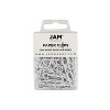 JAM Paper Small Paper Clips White 2 Packs of 100 (2183755a) 2183755A - image 2 of 2