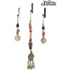 HalloweenCostumes.com One Size Fits Most  Men  Adult Disney Pirates of the Caribbean Jack Sparrow Hair Beads Halloween Costume Accessory Kit,  Multi - 2 of 4