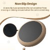 Durable Round Sisal Rope Cat Scratching Post and Resting Bed - Versatile, Non-Shedding, Tightly Woven, Paw Protective, Hanging Ball Toy - 4 of 4