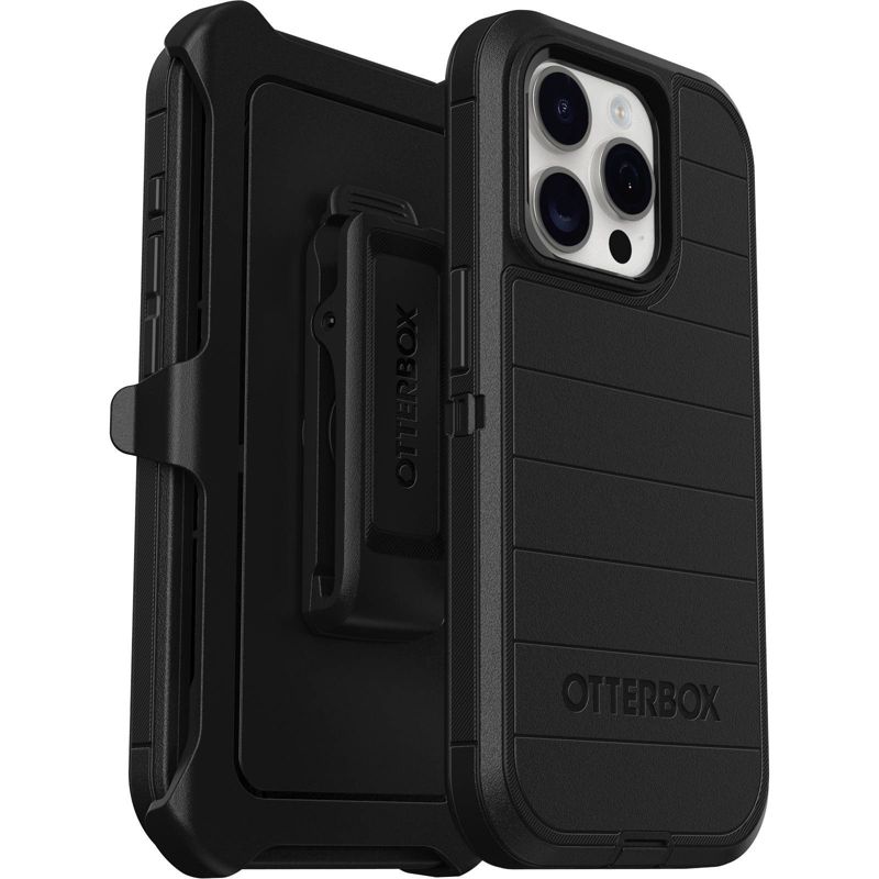 OtterBox Apple iPhone 15 Pro Defender Pro Series Case - Black, 6 of 9