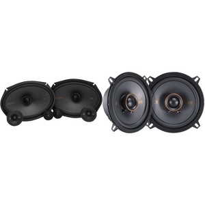 Kicker 51KSS369 KS-Series 6x9" and 2.75" and 1" Tweeter, 3-way Component System w/ 51KSC504 5.25" Coaxial Bundle - 1 of 4
