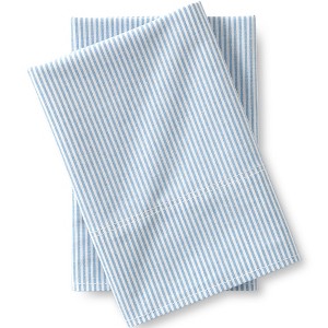 Lands' End Cotton Oxford Stripe Pillowcases - 1 of 3