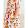RuffleButts Girls Knit Short Sleeve Twirl Dress - 4 of 4