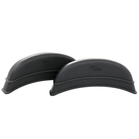 Gibson Our Table Silicone Pot Handle Dual Covers In Black : Target