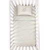 Ely's & Co. - Linear Floral/Berry Leaf Crib Bedding Set - 3 of 4