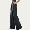 Anna-Kaci Active Women’s High Waist Wide Leg Pants with Soft Stretch Fabric Relaxed Flowing Silhouette - 4 of 4