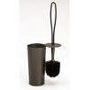 iDesign Loop Toilet Bowl Brush and Holder for Bathroom Storage - Bronze - 2 of 4