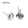 Unique Bargains Corrosion Resistance Light Weight Durable Arts and Crafts Brads 100 Pcs - 3 of 4