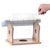Birds Choice Bluebird Novelty Bird Feeders 8" Taupe: Recycled Plastic, Weather & UV Resistant, No Assembly - 3 of 4