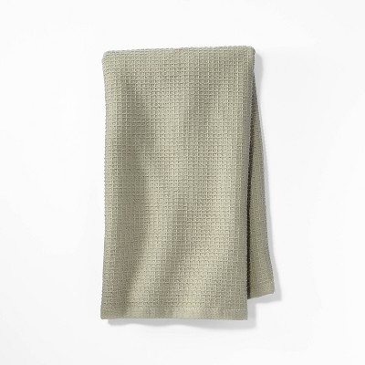 Waffle Kitchen Towel Sage Green - Figmint&#8482;_1