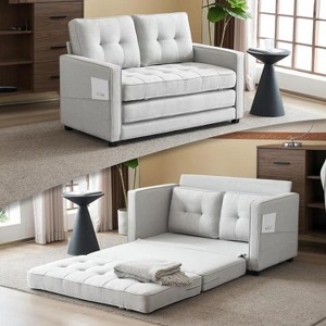 Karl Home |53.54 inch Upholstered Sofa bed Sleeper Sofa - 1 of 4