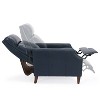 CAVINAS Faux Leather Accent Chair with High Backrest,Push-Back Recliner Chairs,Reading Chairs for Living Room - 4 of 4
