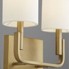 Quorum Lighting Tempo 2 - Light Sconce in  Aged Brass - 2 of 4