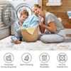 Washable Area RugModern Abstract Rugs for Living Room Soft Rug Non-Slip Large Area Rugs Contemporary Rug Indoor Stain Resistant Bedroom Rugs - 4 of 4