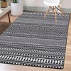 Coucheta Modern Geometric Area Rug Machine Washable Non-Slip Low Pile Carpet for Living Room Bedroom,  Multi-Color & Size - 2 of 4