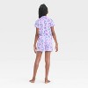 Girls' Hello Kitty Button-Up Pajama Set - Pink - 2 of 4
