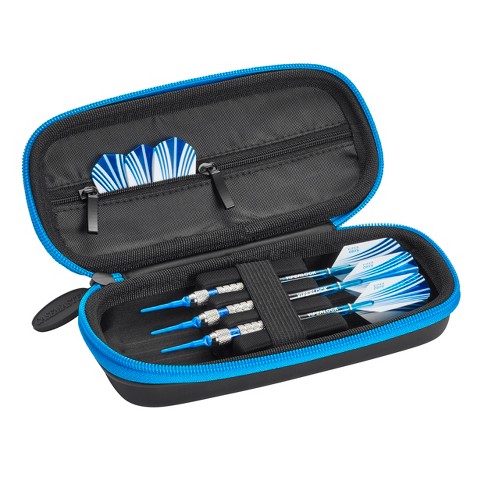 Casemaster Warden Dart Case With Blue Zipper : Target