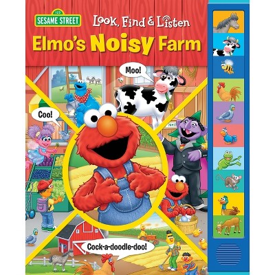 Sesame Street: Elmo's Noisy Farm Look, Find and Listen - by  Pi Kids (Mixed Media Product)