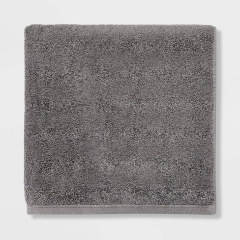 Everyday Bath Towel Dark Gray - Room Essentials