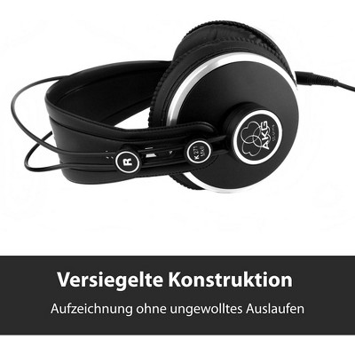 AKG Pro Audio K271 MKII Professional Studio Headphones - Thumbnail 3