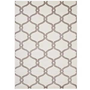 Modway Beltara Chain Link Transitional Trellis 8x10 Area Rug - 1 of 4