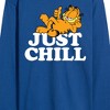 Men's - Garfield - Just Chill Long Sleeve Graphic T-Shirt - 2 of 4